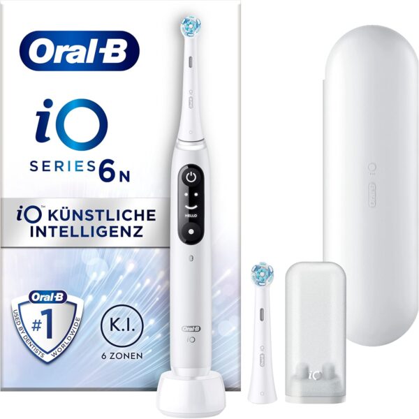 Oral-B iO 6 Elektrische Zahnbürste Weiß