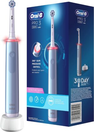 Oral-B PRO 3 3000 Sensitive Clean Zahnbürste Blau