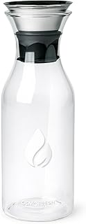 OsmoFresh Quella Pro Glas Karaffe 0,9L Edelstahl Deckel