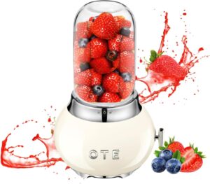 OTE Standmixer Mini Blender 400ml Weiß