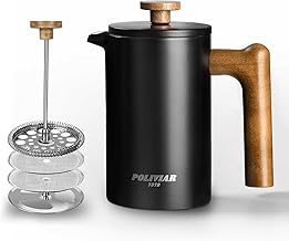 Poliviar JX2024 French Press 600ml Schwarz