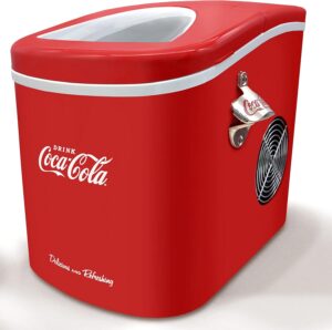 Salco Coca-Cola Ice Maker SC-12 12 kg leise LED