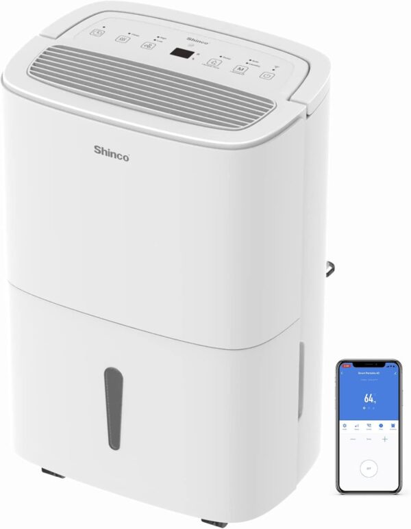 SHINCO 50L Wifi Luftentfeuchter mit Pumpe