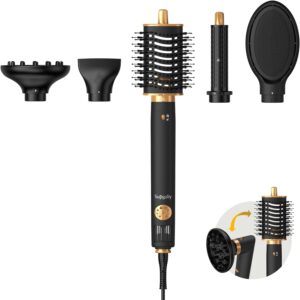 Supgaliy Airstyler 5 IN 1 Ionen Haartrockner Set