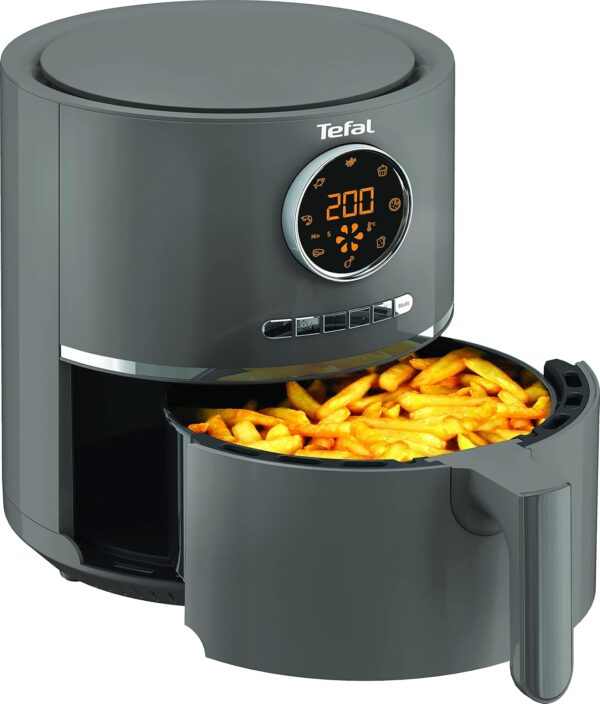 Tefal EY111B Heißluftfritteuse 8 Programme Grau