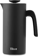 Tiken 1L French Press Edelstahl Doppelwandig