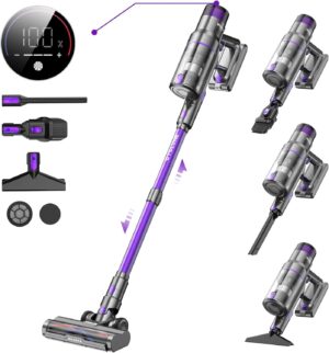 Vistefly V15s Max Akku Staubsauger 45000Pa 70 Min