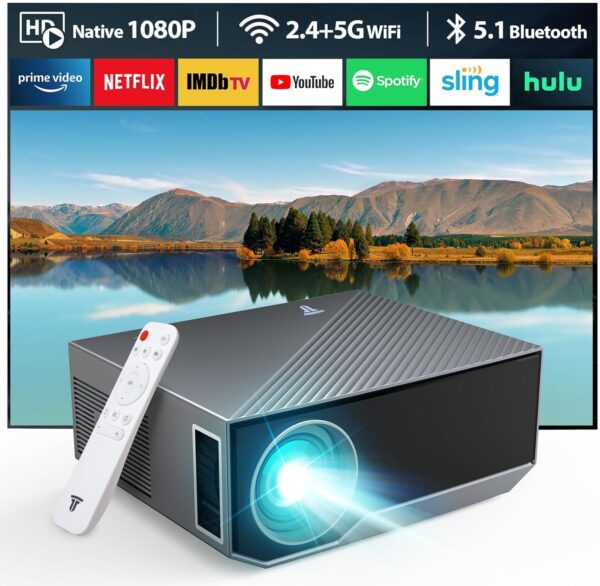 20000 Lumen Beamer Full HD 5G WiFi