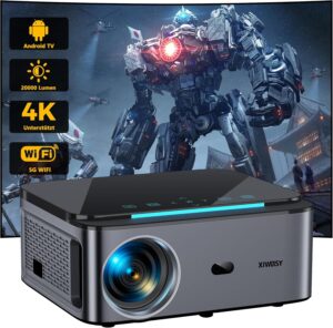 4K Beamer mit 20000 Lumen und 5G WiFi