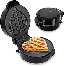 Herzform Waffeleisen ADE MWA 3101 Schwarz