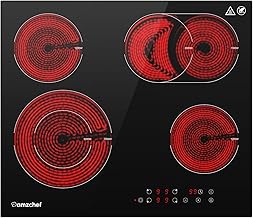 AMZCHEF Kochfeld 60cm 4 Zonen