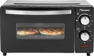 Bestron AOV9 Mini-Backofen 9L 800W Schwarz