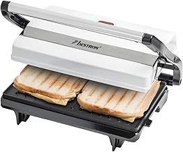 Weißer Bestron Kontaktgrill 700W