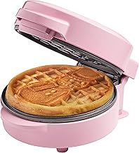 Schneemann Waffeleisen Pink Bestron