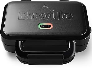 Breville Sandwichmaker Edelstahl Schwarz