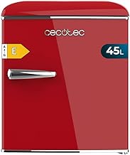 Retro Mini-Kühlschrank 45L Rot