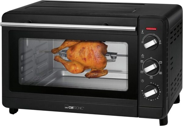 Clatronic MBG 3728 Mini-Backofen 30L Schwarz