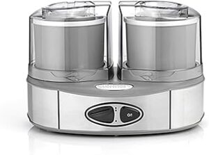 Cuisinart Duo Eiscreme-Maschine 2x1L