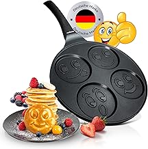 endusor Smiley Pancake Pfanne Ø26cm Antihaft Induktion