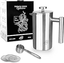 French Press Edelstahl 0,6l Camping