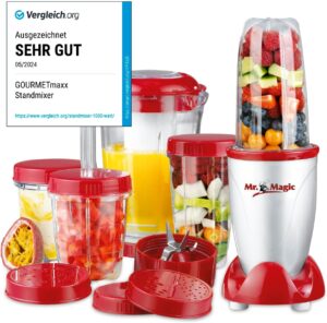 GOURMETmaxx Smoothie Maker Set 400W 18tlg