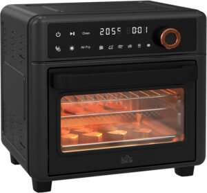 Minibackofen 13L Edelstahl 1200W