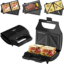 Homelux SM800 Sandwichmaker Schwarz