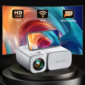 Jimveo Mini Beamer 18000L 1080p Full HD