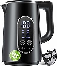 KESSER Wasserkocher 1.5L LED Schwarz