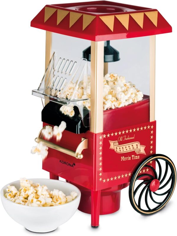 Korona 41100 Popcornmaschine Retro fettfrei 1200W