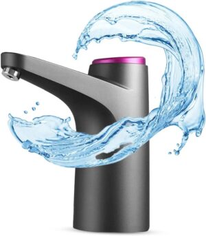 LED USB Wasserspender Schwarz 1200mAh