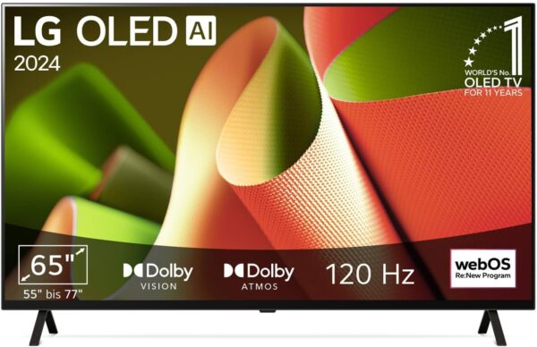 LG OLED65B4ELA 65 Zoll 4K OLED TV 2024