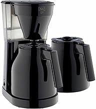 Melitta Easy Therm Kaffeemaschine 8 Tassen Schwarz