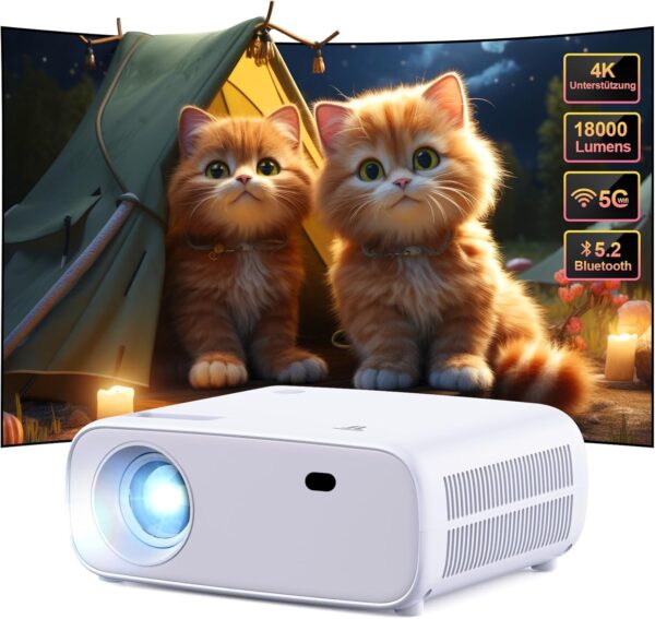 Mini Beamer Full HD 1080P 18000 Lumen