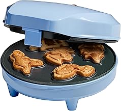 Mini-Dino Waffeleisen Babyblau 700W