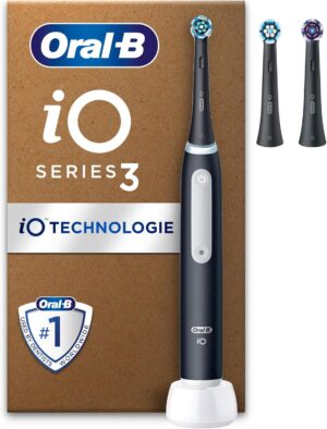 Oral-B iO 3 Plus Zahnbürste Schwarz