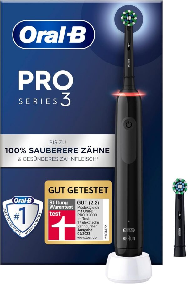 Oral-B PRO 3 3000 Zahnbürste schwarz