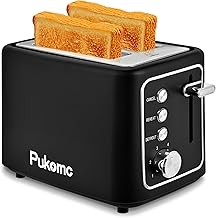 Retro Toaster 2 Scheiben schwarz