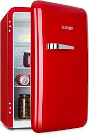 Roter Klarstein Audrey Mini Kühlschrank 70L