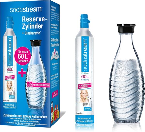 SodaStream Reservepack CO2 Karaffe