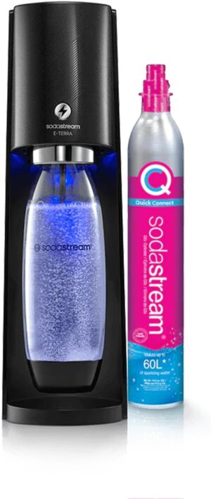 Sodastream Terra Eterra Schwarz Sprudler