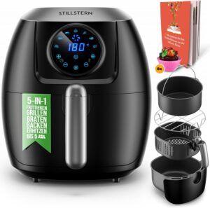 Stillstern Airfryer XXL 5L LED 1800W