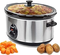 Syntrox Delixas 5,6L Slow Cooker Edelstahl