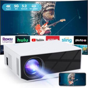 ZDK Mini Beamer 4K 20000 Lumen Bluetooth WiFi