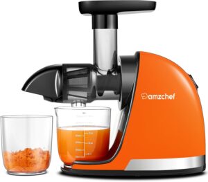 AMZCHEF ZM1501 Entsafter Orange