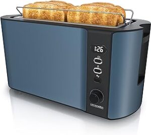 Edelstahl Toaster 4 Scheiben Arendo