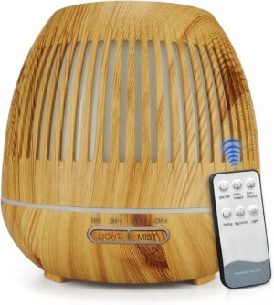 Aroma Diffuser 400ml Hellbraun