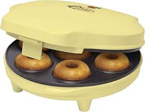 Donutmaker Retro Gelb 700W