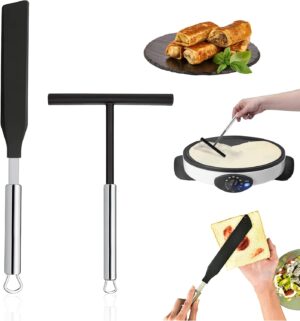 Crepes Set Edelstahl Silikon 2023