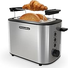 Edelstahl Toaster mit 6 Stufen